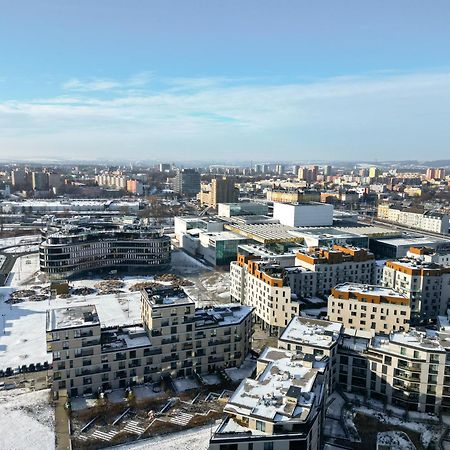 Bnb New Beautiful Apartment In The Center Of Ostrava With Option Garage Parking Ngoại thất bức ảnh